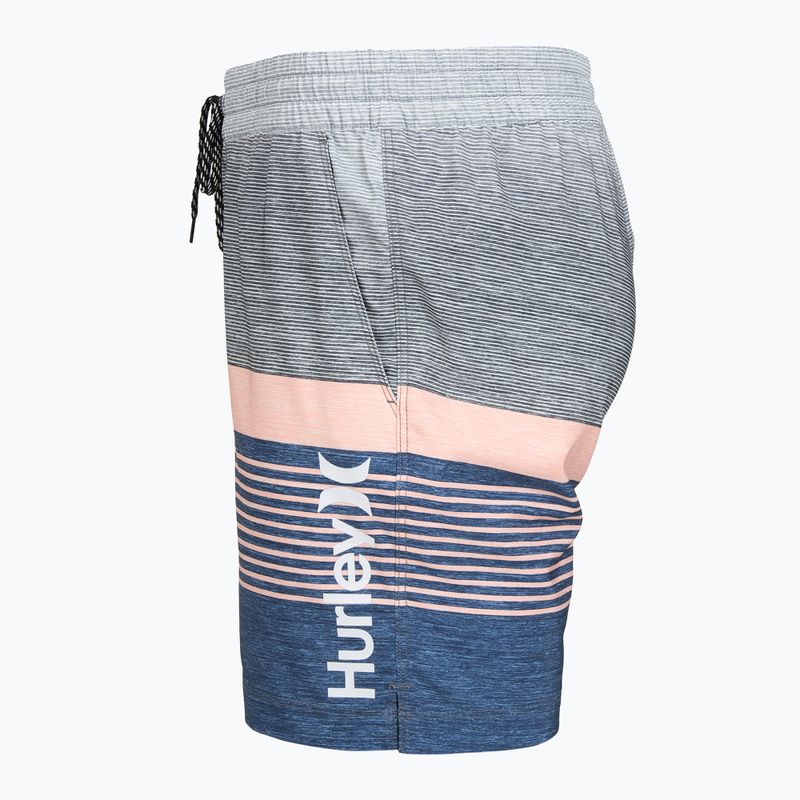 Herren-Badeshorts Hurley Epic Ombre Volley Swim Short Industrial Blue 3