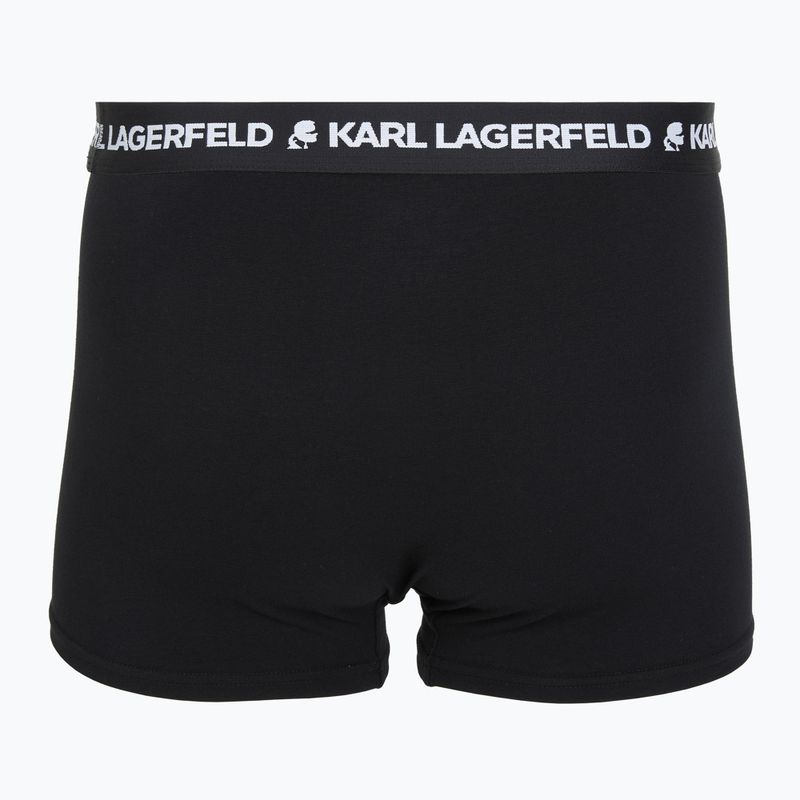 Herrenboxershorts KARL LAGERFELD Logo Trunk 7er-Pack black 3
