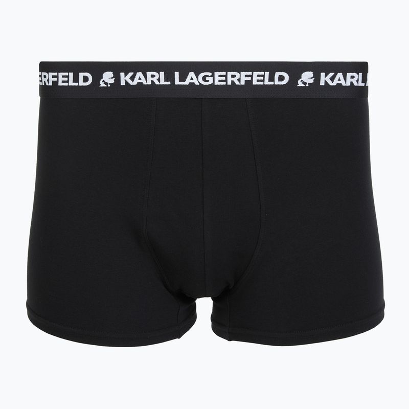 Herren Boxershorts KARL LAGERFELD Logo Trunk 5er-Pack black 2