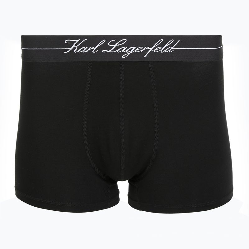 Herrenboxershorts KARL LAGERFELD Hotel Karl Lyocell Trunk 3er-Pack black 2
