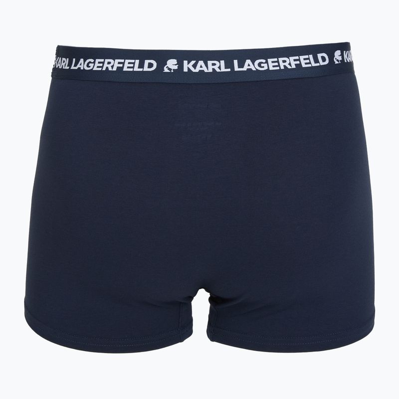 Herrenboxershorts KARL LAGERFELD Logo Trunk 3er-Pack navy 3