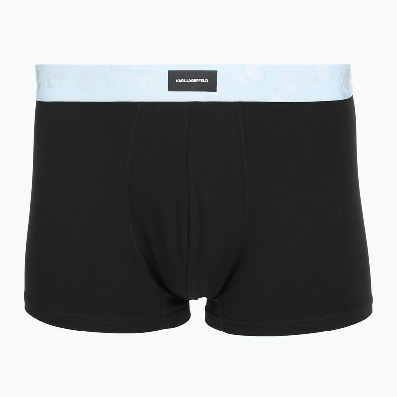 Herrenboxershorts KARL LAGERFELD Kameo Logo Trunk 3er-Pack midnight/clear sky/olive 2