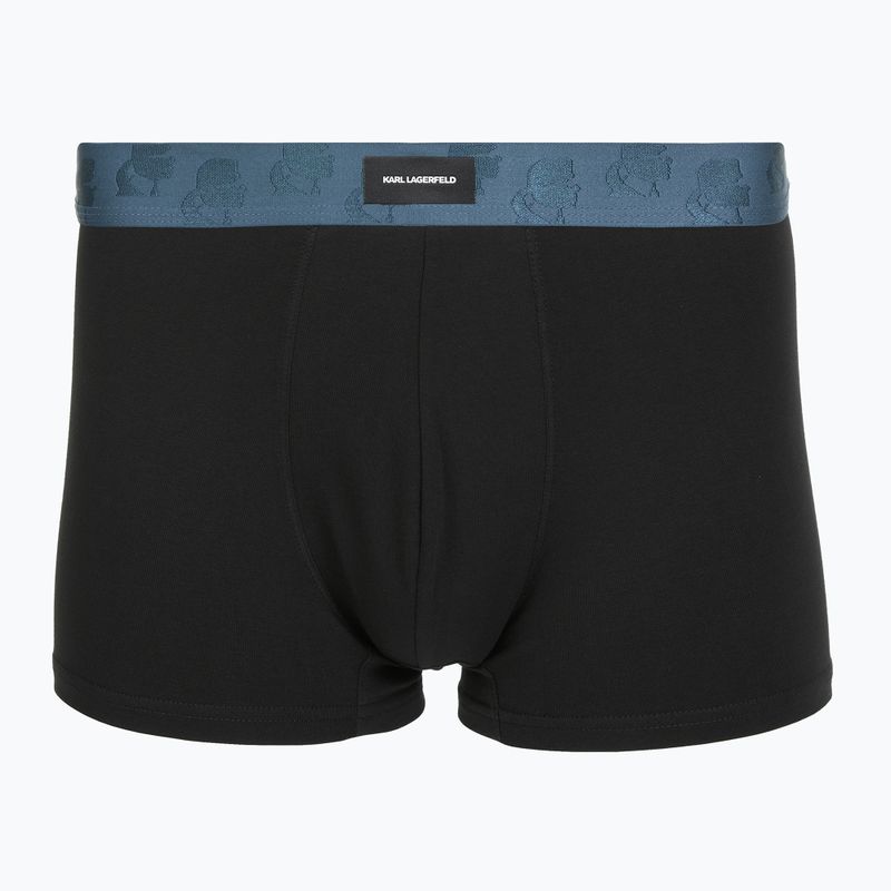 Herrenboxershorts KARL LAGERFELD Kameo Logo Trunk 3er-Pack midnight/clear sky/olive 3