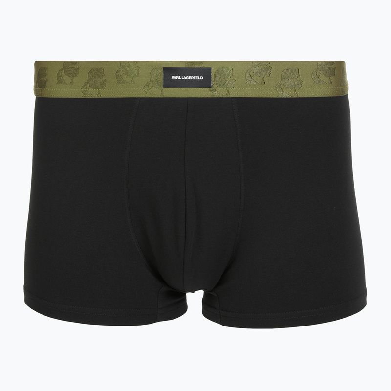 Herrenboxershorts KARL LAGERFELD Kameo Logo Trunk 3er-Pack midnight/clear sky/olive 4