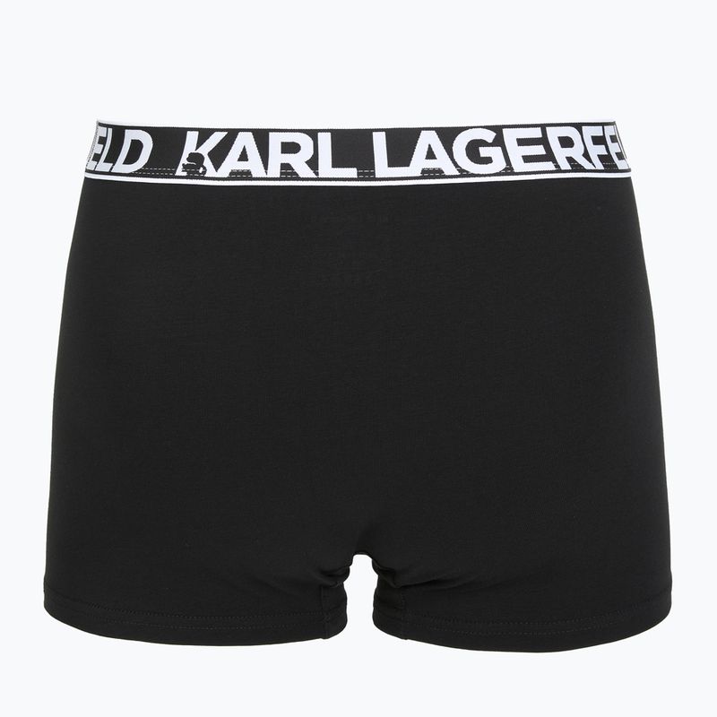 Herrenboxershorts KARL LAGERFELD Bold Elastic Trunk 3er-Pack black 3