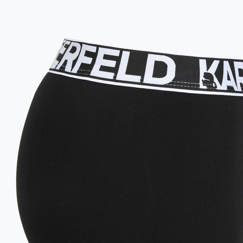 Herrenboxershorts KARL LAGERFELD Bold Elastic Trunk 3er-Pack black 4