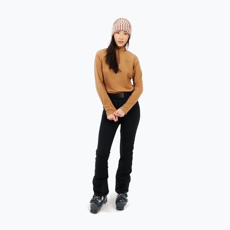 Damen Sweatshirt Protest PRTRemutez 1/4-Zip Active teddy brown 2