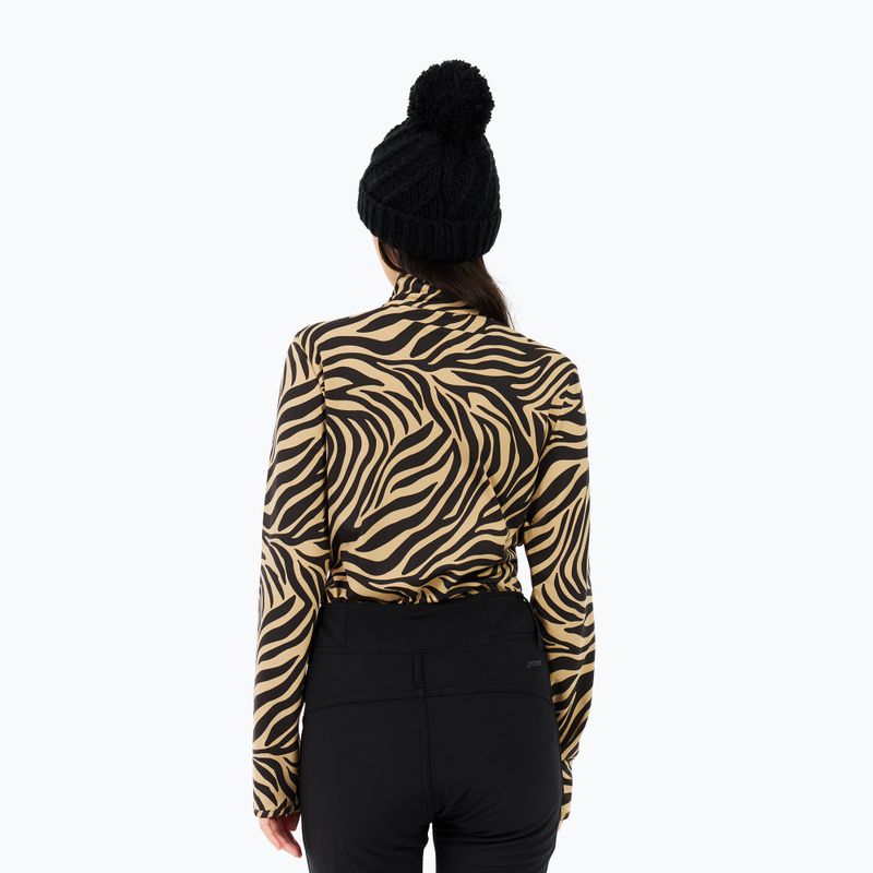 Damen-Sweatshirt Protest PRTEsher 1/4 Zip Active bamboo beige 6