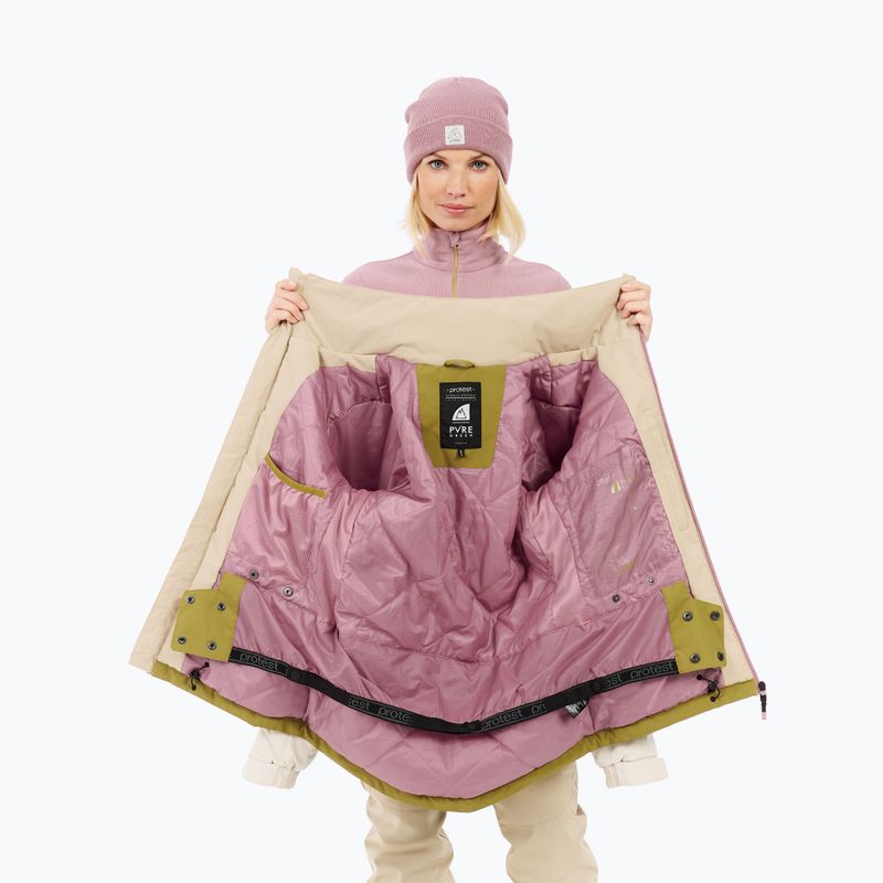 Damen-Snowboardjacke Protest PRTSina willow green 8
