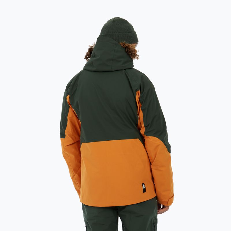 Herren-Snowboardjacke Protest PRTZoot caramel yellow 3