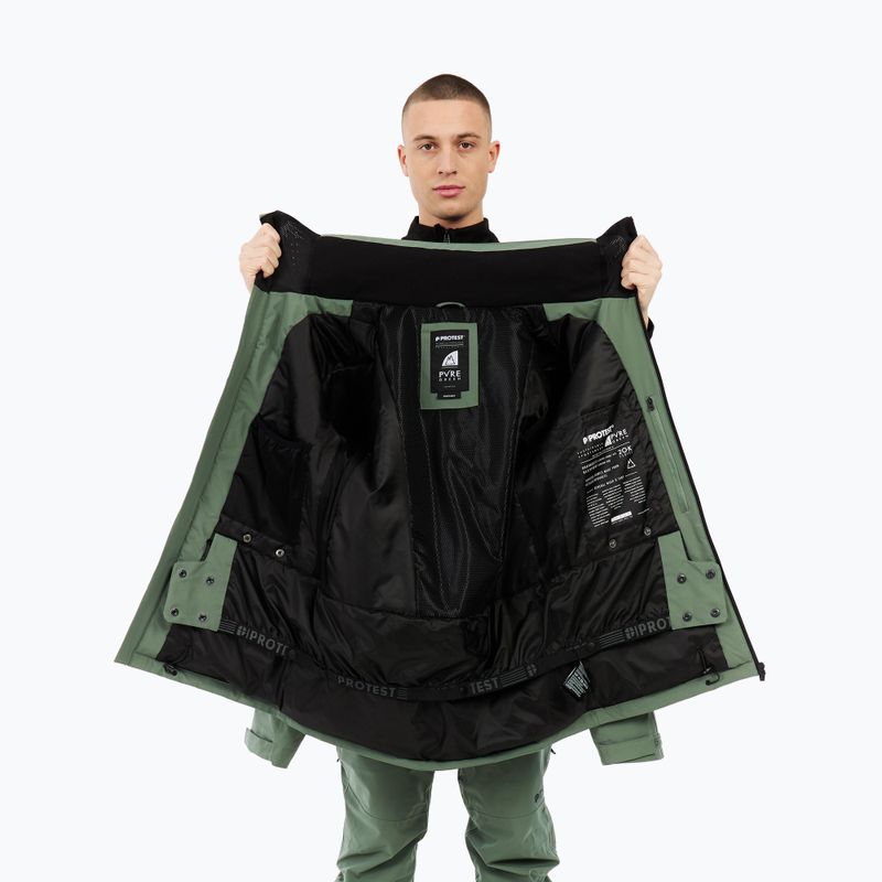 Herren Snowboardjacke Protest PRTTimothy aspen green 8
