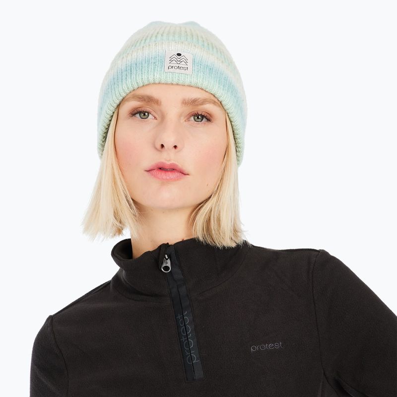 Damen-Sweatshirt Protest PRTRemutez 1/4 Zip Active true black 6