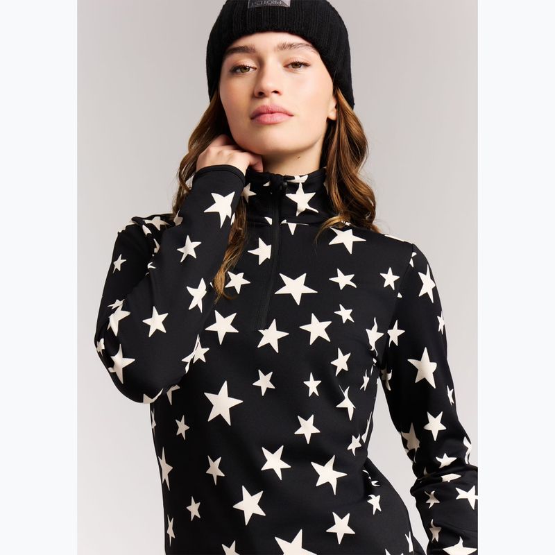 Fleecejacke für Damen Protest PRTSwana 1/4 Zip Active true black 4