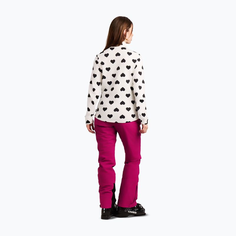 Fleecejacke für Damen Protest PRTSwana 1/4 Zip Active seashelloffwhite 3