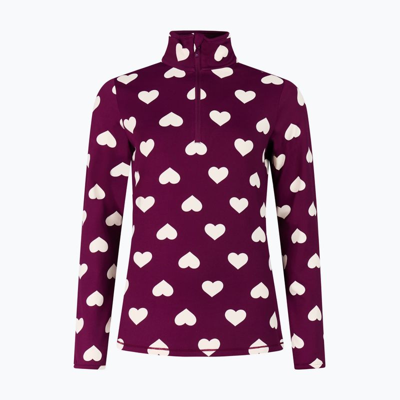 Fleecejacke für Damen Protest PRTSwana 1/4 Zip Active current purple 6