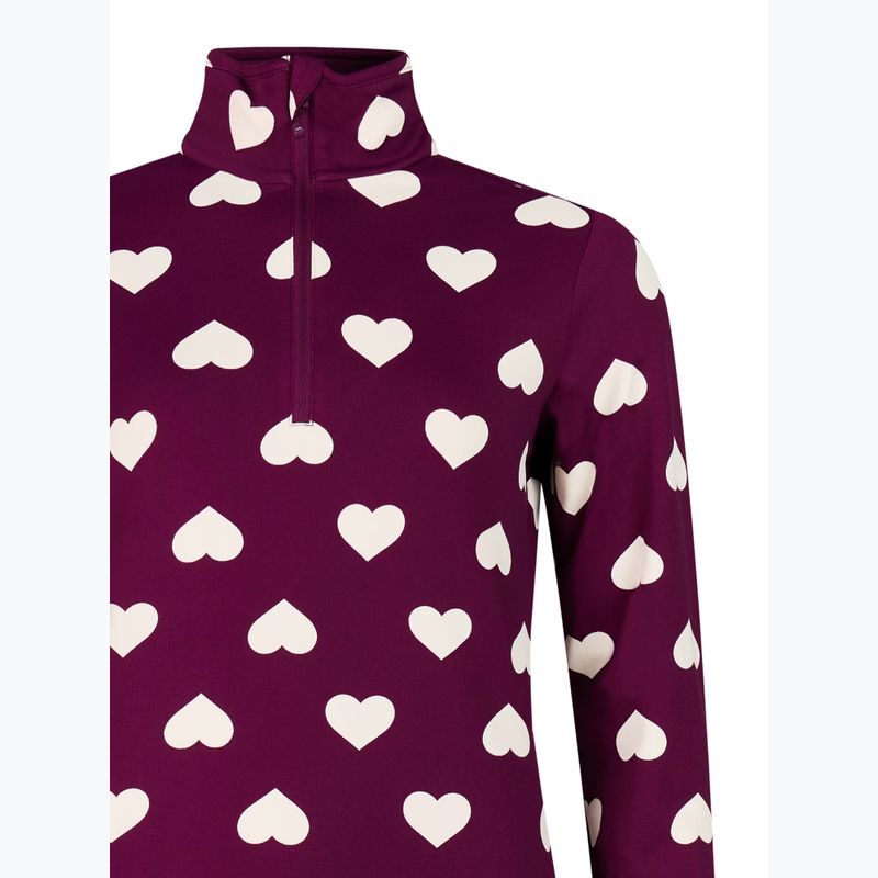 Fleecejacke für Damen Protest PRTSwana 1/4 Zip Active current purple 8