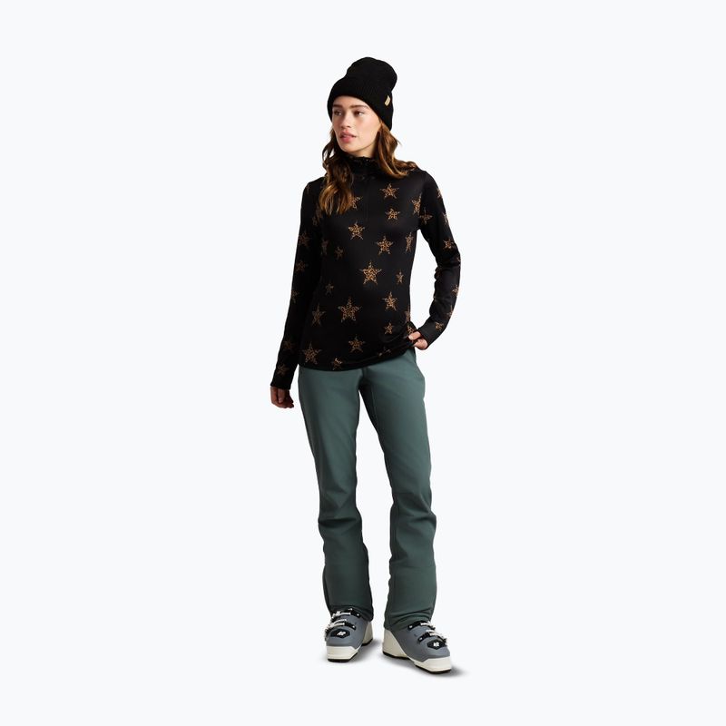 Fleecejacke für Damen Protest PRTSwana 1/4 Zip Active fudgecamel 2
