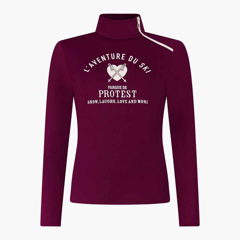 Damen-Longsleeve Protest PRTHolker Active current purple 6
