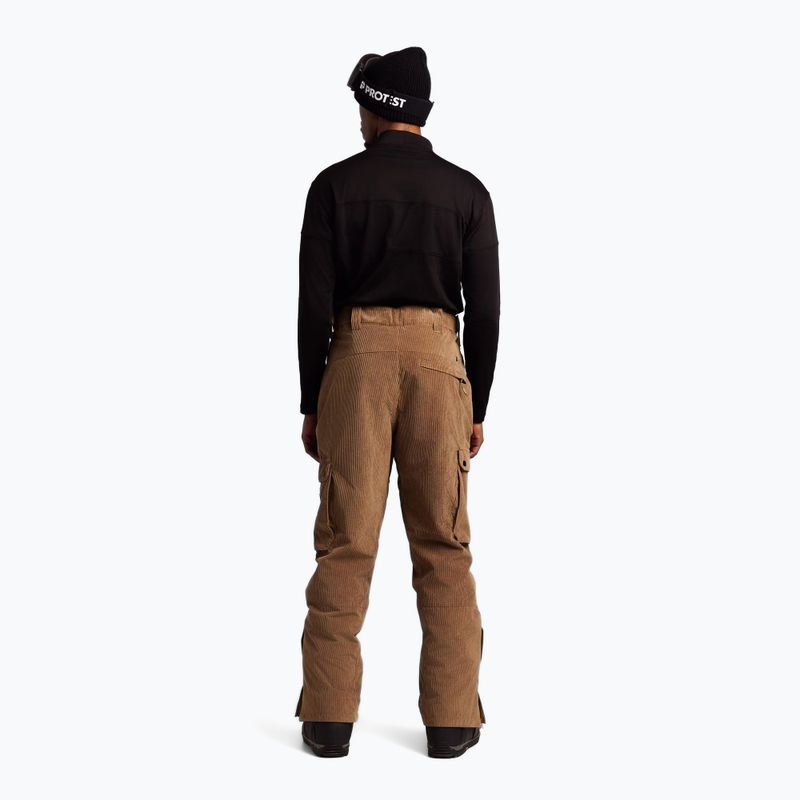 Herren Snowboardhose Protest PRTJoss sandy brown 3