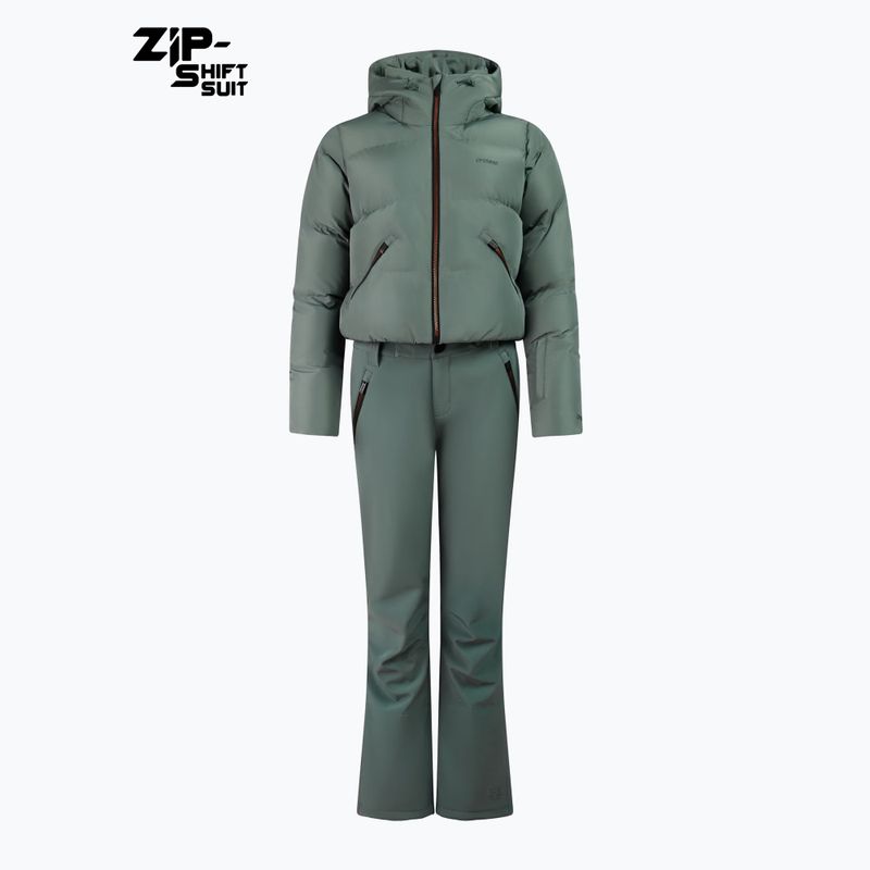 Damen-Skianzug Protest PRTBuena Zipshift evergreen 7