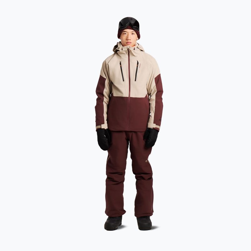 Herren-Snowboardjacke Protest PRTConnor pecanred 2