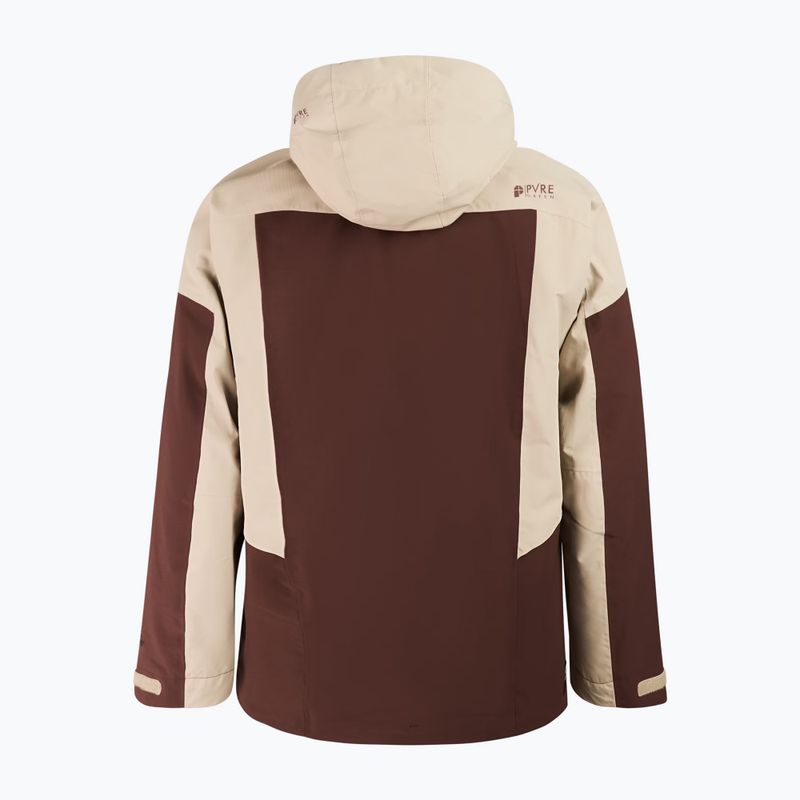 Herren-Snowboardjacke Protest PRTConnor pecanred 9