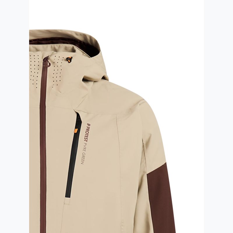 Herren-Snowboardjacke Protest PRTConnor pecanred 10