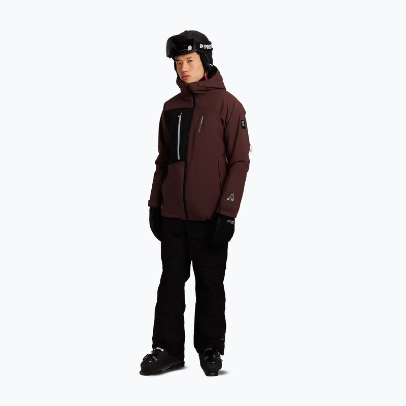 Herren-Snowboardjacke Protest PRTOffset pecanred 2