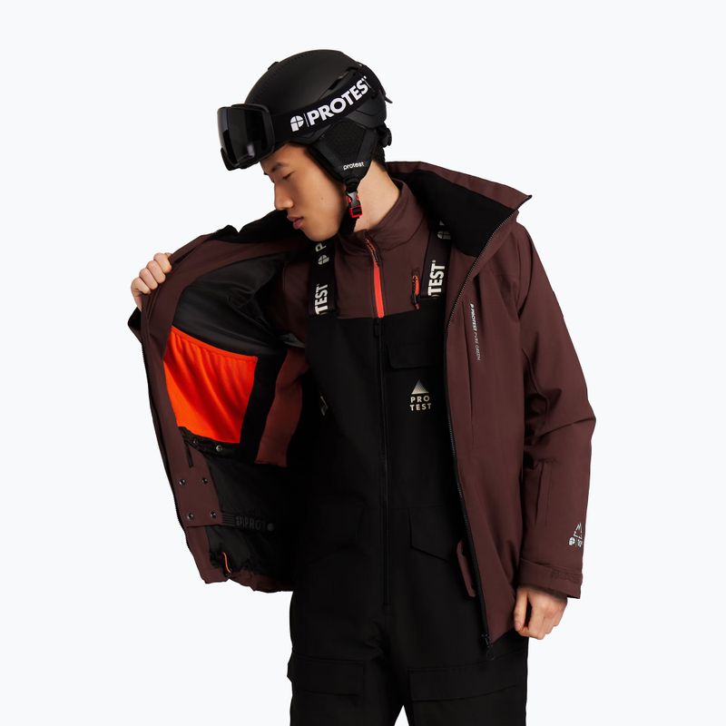 Herren-Snowboardjacke Protest PRTOffset pecanred 6