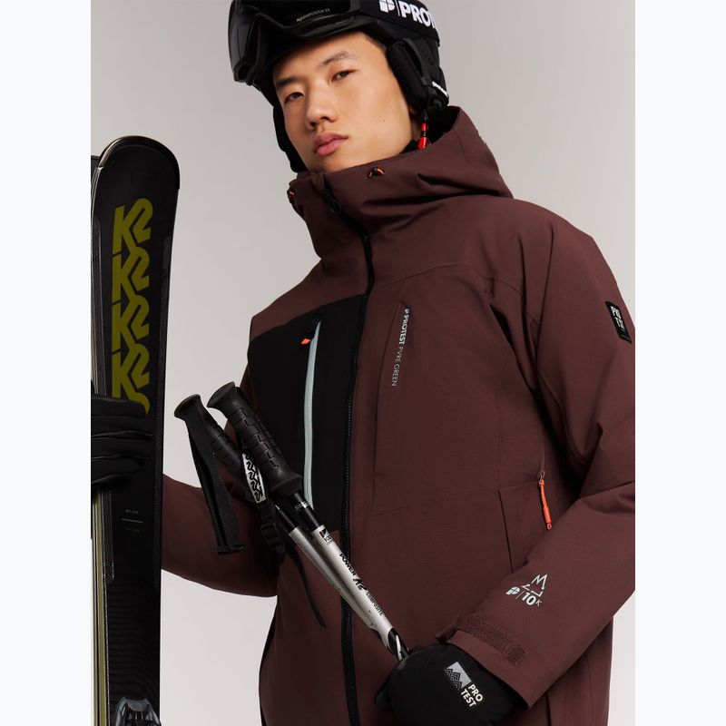 Herren-Snowboardjacke Protest PRTOffset pecanred 9