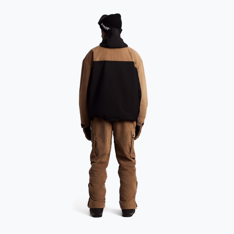 Herren-Snowboardjacke Protest PRTDalwood sandy brown 3
