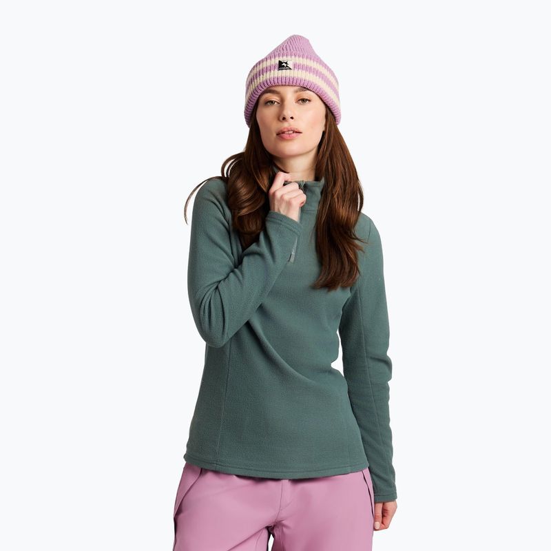 Fleecejacke für Damen Protest PRTRemutez 1/4 Zip Active evergreen 4