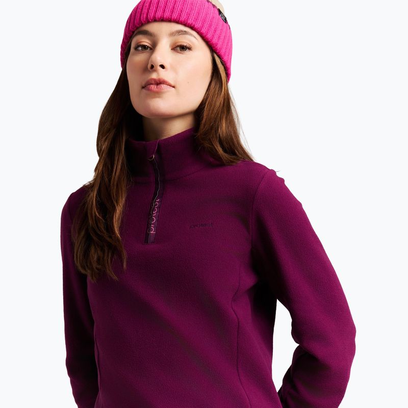 Fleecejacke für Damen Protest PRTRemutez 1/4 Zip Active current purple 4