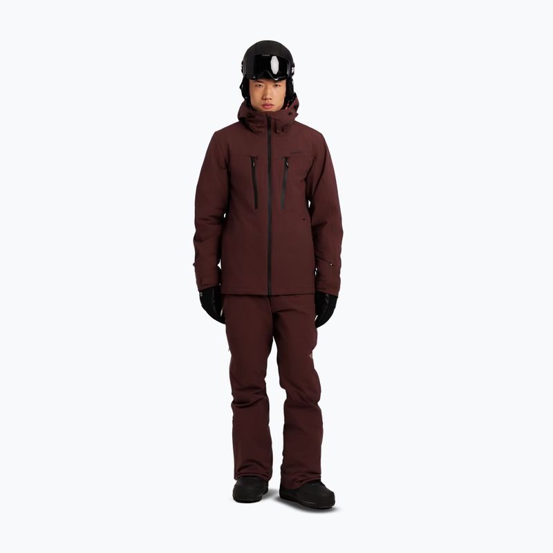 Herren-Snowboardjacke Protest Prttimothy pecanred 2