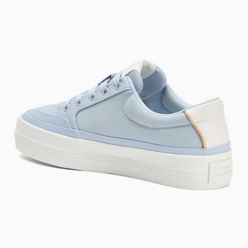 Tommy Hilfiger Essential Vulc Textil Damen Turnschuhe luftig blau 3