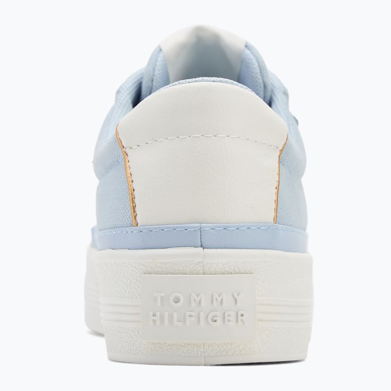 Tommy Hilfiger Essential Vulc Textil Damen Turnschuhe luftig blau 6