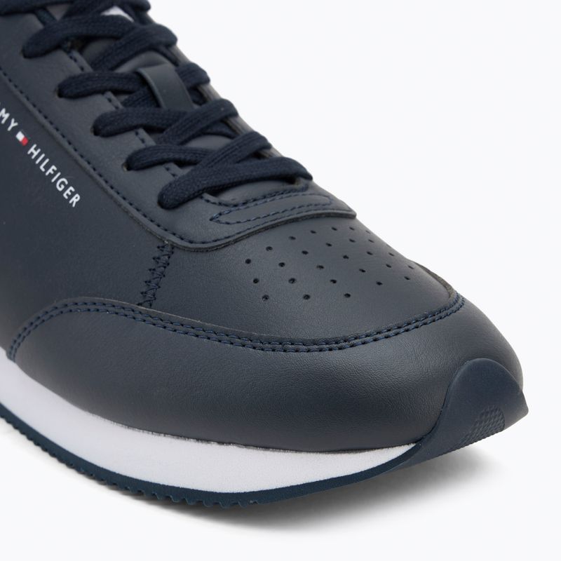 Tommy Hilfiger Lo Runner Pu Mix Wüste Himmel Männer Schuhe 7