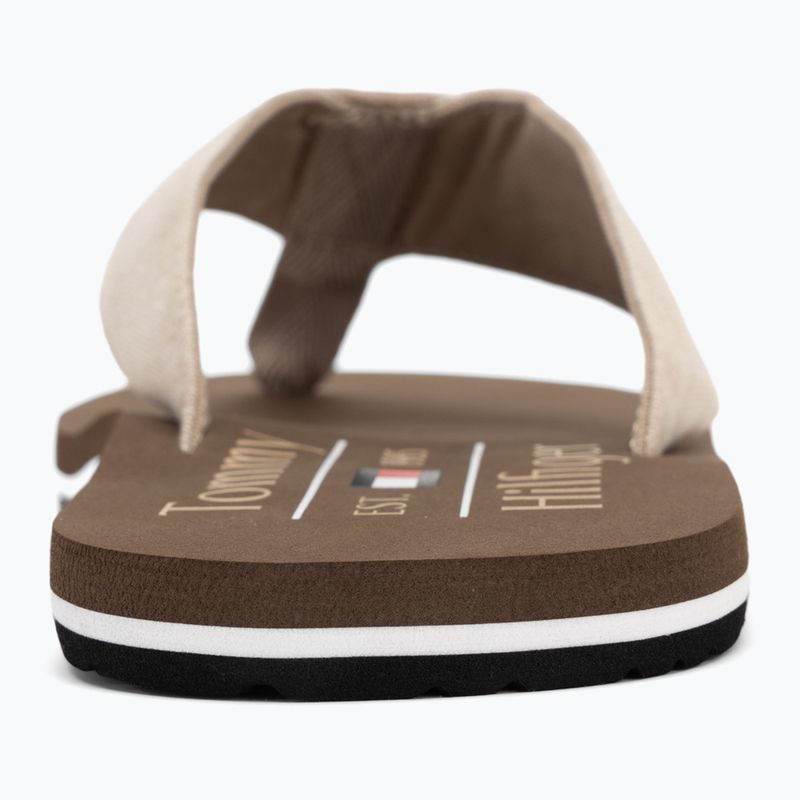 Flip-Flops Herren Tommy Hilfiger Chambray Beach Sandal beige 6