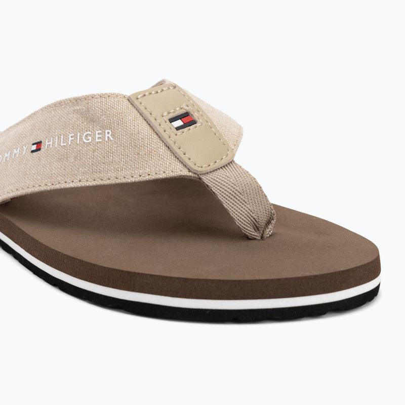 Flip-Flops Herren Tommy Hilfiger Chambray Beach Sandal beige 7