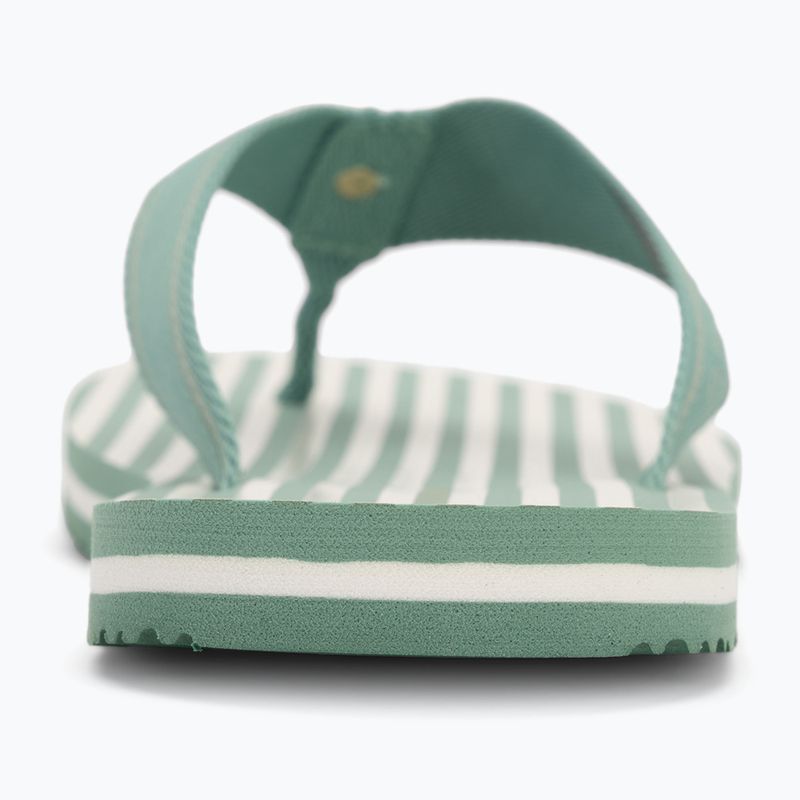 Flip-Flops Damen Tommy Hilfiger Stripes Beach Sandal charming green 6