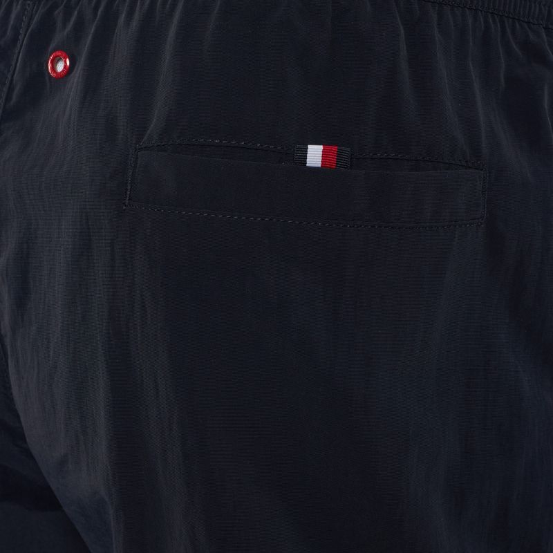 Herren Tommy Hilfiger Long Drawstring Diag Swim Shorts On desert sky 3