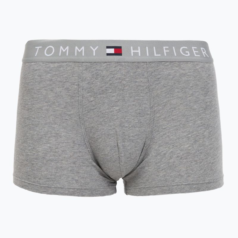 Tommy Hilfiger Herren Boxershorts UM0UM03521 3 Paar Desert Sky/Mid Grey Heather/Rot 2
