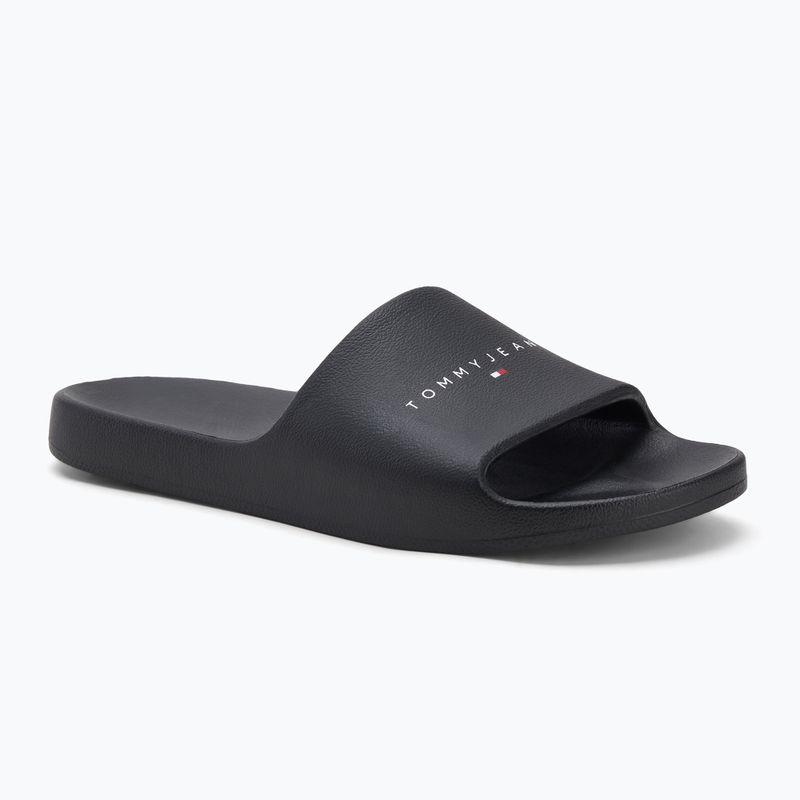 Badeschlappen Schlappen Herren Tommy Jeans Basic Sandal black