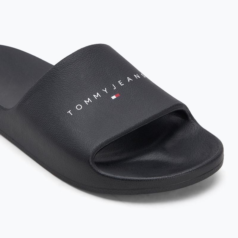 Badeschlappen Schlappen Herren Tommy Jeans Basic Sandal black 7