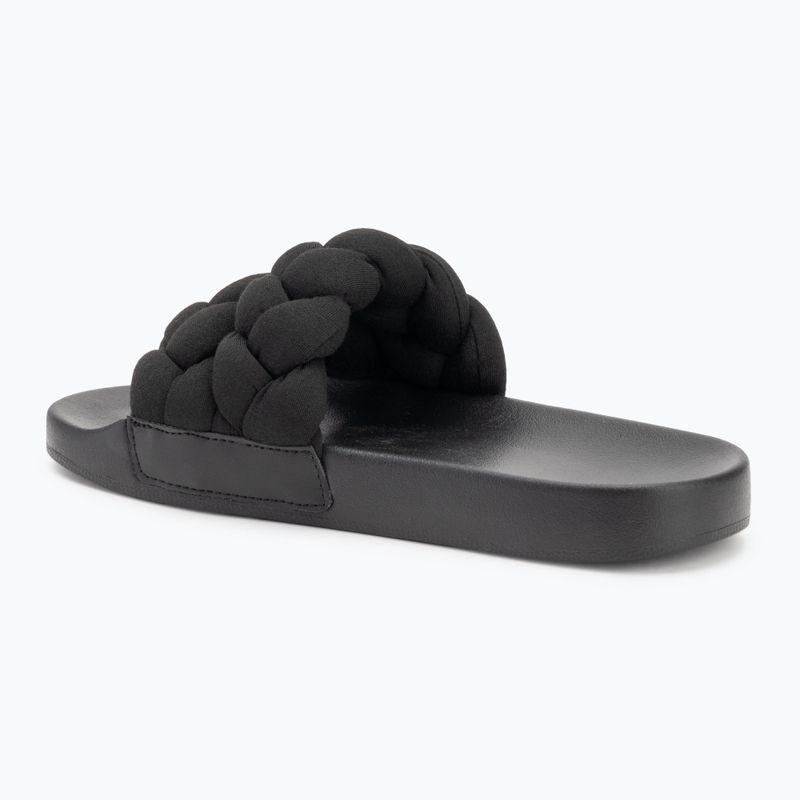 Badeschlappen Schlappen Damen Tommy Jeans Braided Slide frozen black 3