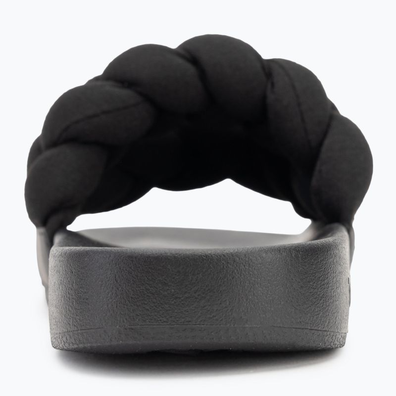 Badeschlappen Schlappen Damen Tommy Jeans Braided Slide frozen black 6