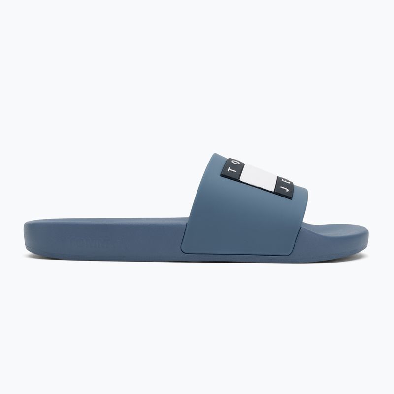 Tommy Jeans Pool Slide Ess DBX blaue Küste Herren-Flip-Flops 2