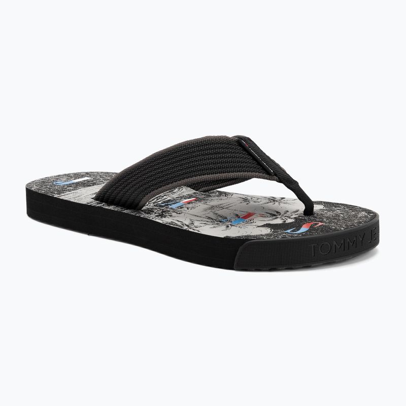 Flip-Flops Herren Tommy Jeans Elevated Beach Sandal black