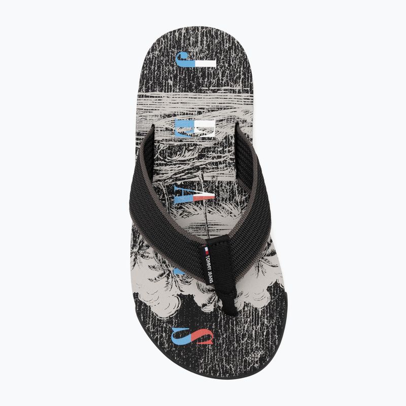 Flip-Flops Herren Tommy Jeans Elevated Beach Sandal black 5