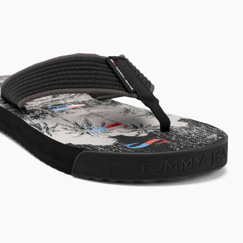 Flip-Flops Herren Tommy Jeans Elevated Beach Sandal black 7